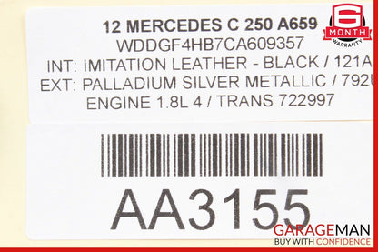 08-14 Mercedes W204 C250 C300 Sedan Front Right Door Window Regulator Motor Unit