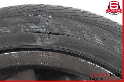 Mercedes R129 SL500 300SL 8.25 x 17 17" Wheel Rims Set Silver 1294011202 OEM