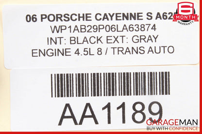 03-06 Porsche Cayenne 955 Steelmate Central Locking Alarm System Module Unit OEM