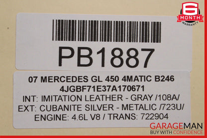 06-12 Mercedes R500 GL350 GL450 Cooling Radiator AC A/C Air Condenser Assembly