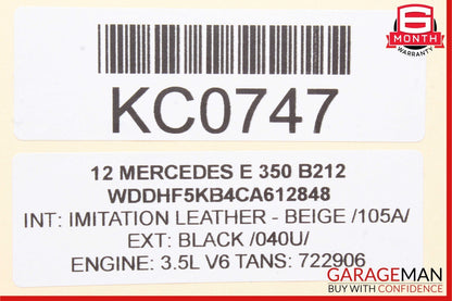 12-14 Mercedes E350 C300 CLS500 Sirius Satellite Radio Receiver Control Module