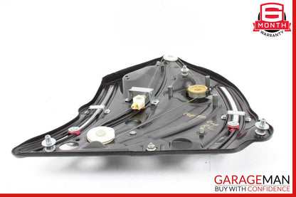 10-17 Mercedes W207 E350 Rear Left Door Window Regulator Frame w/o Motor OEM