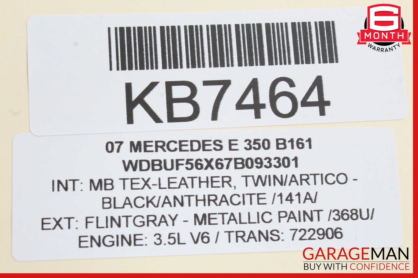 03-09 Mercedes W211 E350 E550 E63 AMG Rear Left Driver Door Control Module OEM