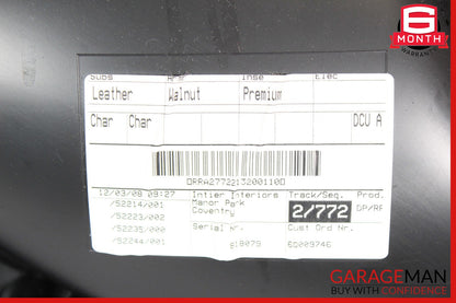 09-11 Jaguar XF Rear Right Passenger Side Interior Door Panel Trim OEM
