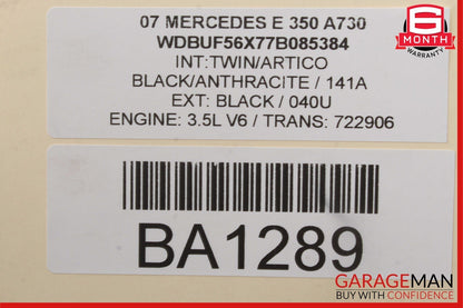 03-09 Mercedes W211 E350 E550 Front Left Side Door Window Regulator Motor OEM