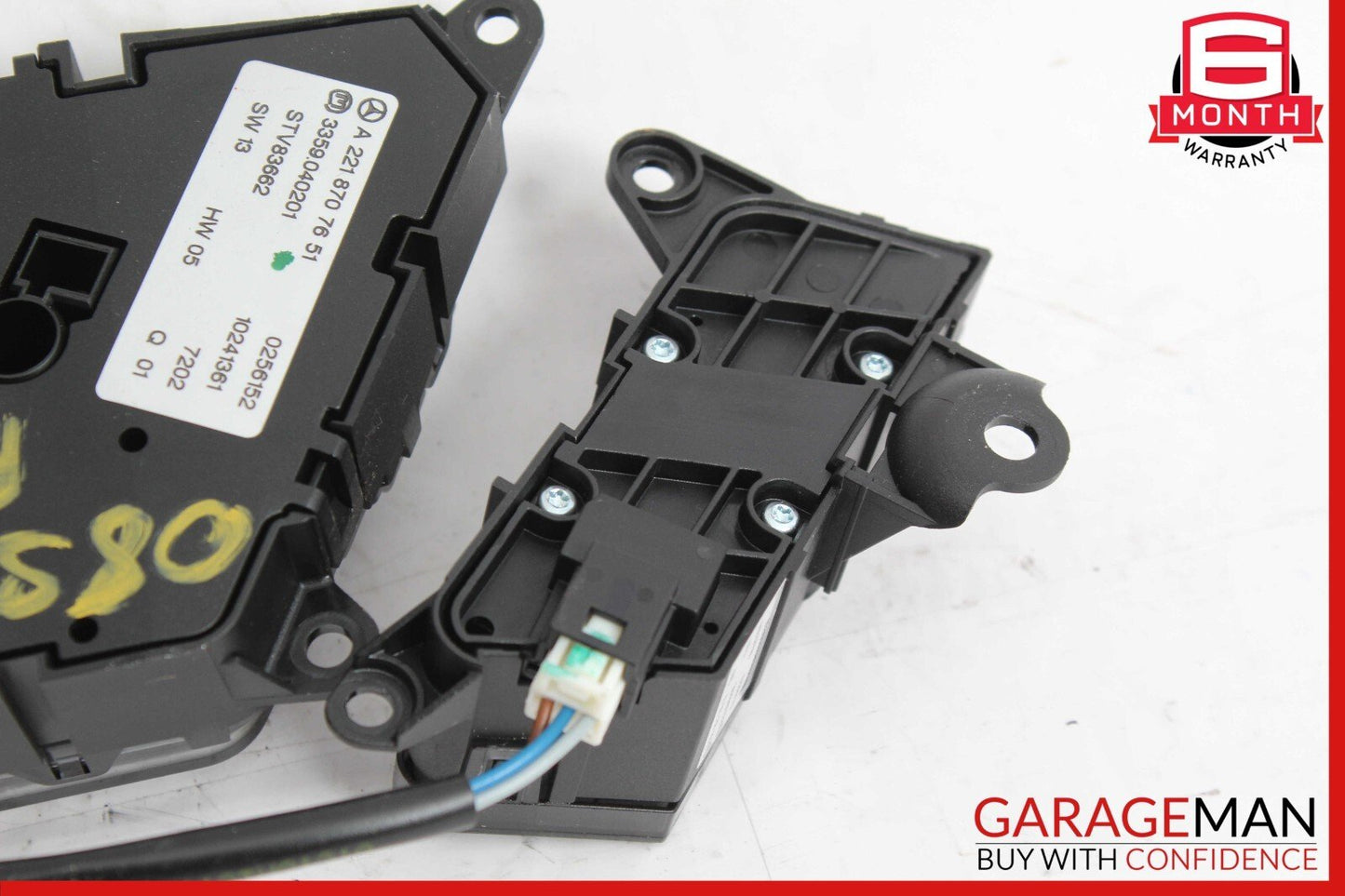 07-14 Mercedes W221 S550 CL600 Front Left Driver Seat Control Memory Switch Set