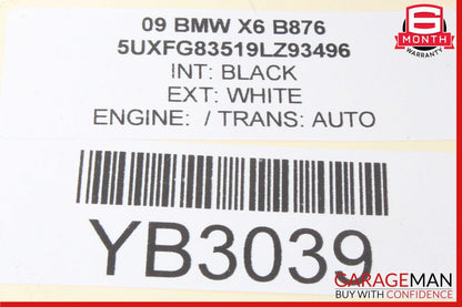 07-13 BMW X5 X6 HVAC HEATER AC CLIMATE CONTROL SWITCH PANEL W/ TRIM OEM