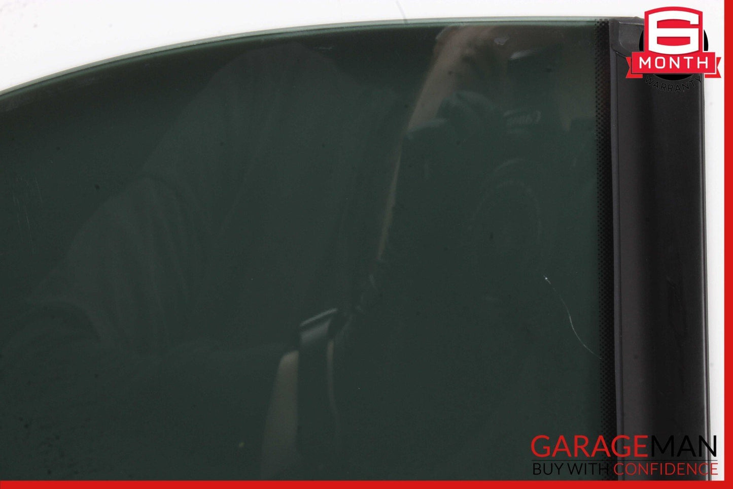 08-17 AUDI S5 REAR LEFT DRIVER DOOR QUARTER WINDOW GLASS OEM