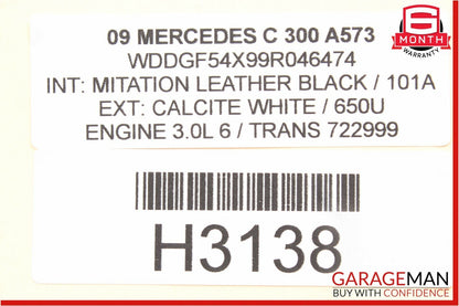 08-14 Mercedes W204 C300 C63 AMG Rear Left Side Door Controller Module Unit