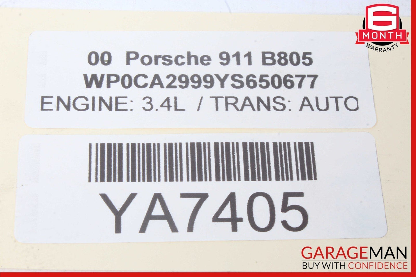 99-04 Porsche Carrera 911 Rear Left Side Axle Wheel Hub Spindle Knuckle OEM