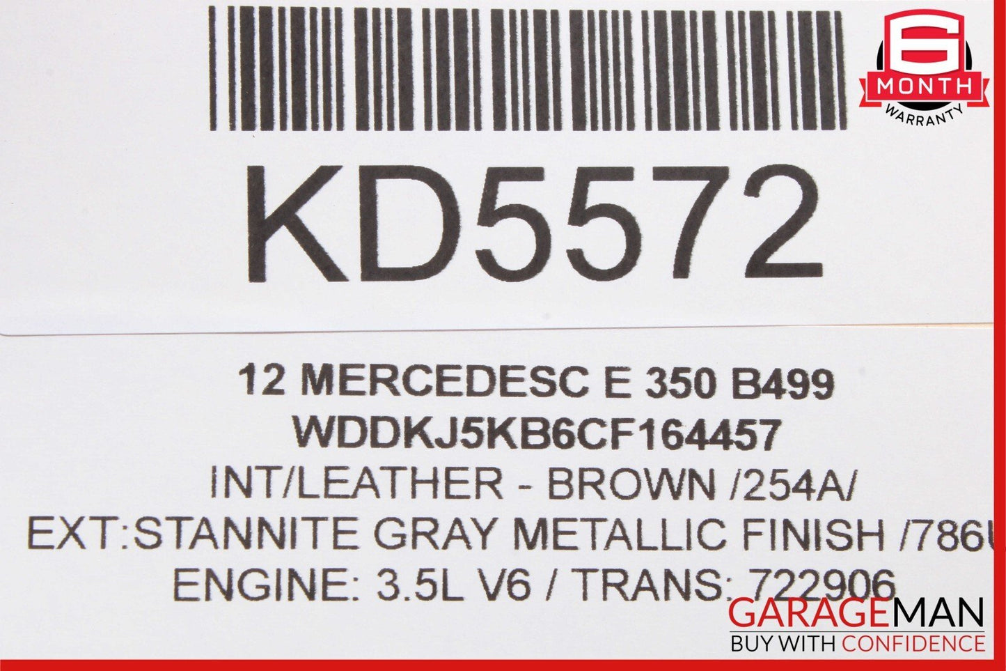 10-18 Mercedes W212 E350 CLS63 AMG Rear SAM Module Relay Fuse Box 2129005001 OEM
