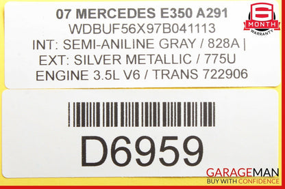 03-09 Mercedes W211 E350 E550 Front Left Driver Side Door Control Module Unit
