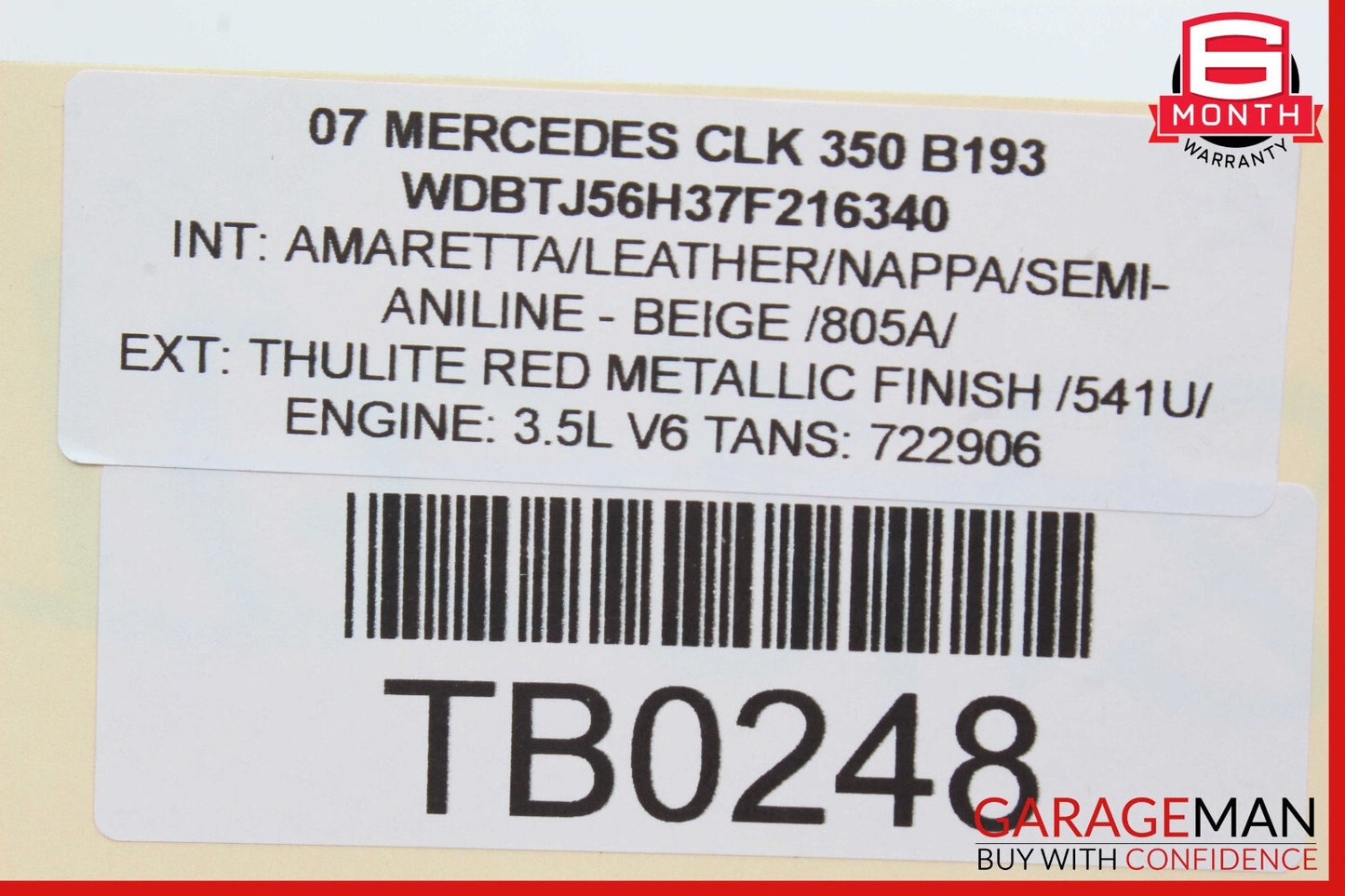 Mercedes W209 CLK350 E350 Front Left Side Engine Timing Chain Cover Plate OEM
