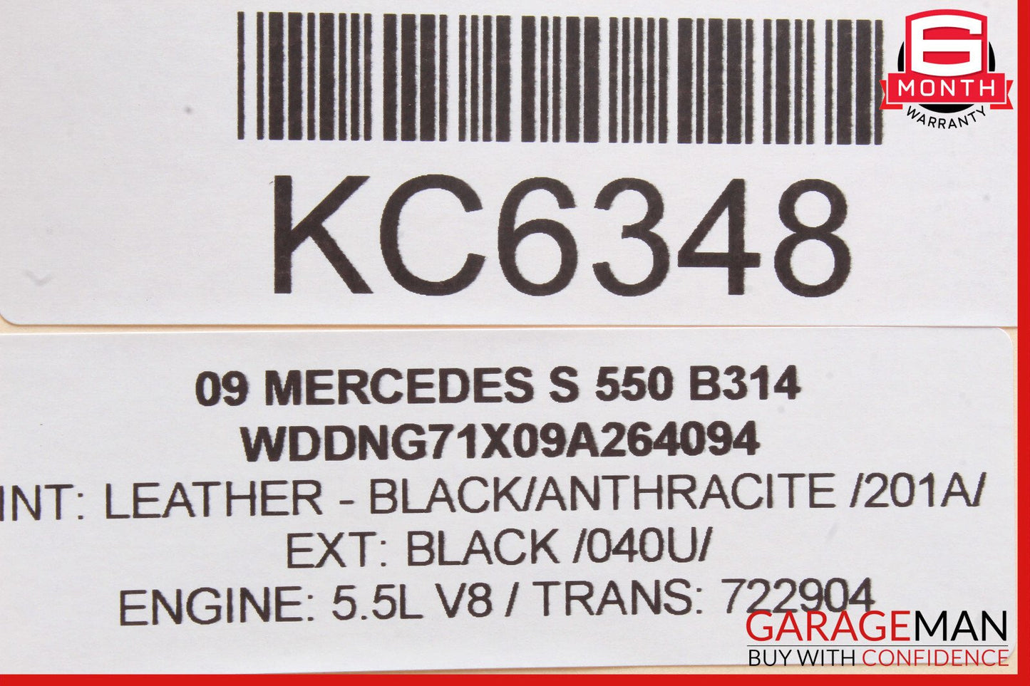 07-09 Mercedes W221 S550 CL550 Parking Back Up Reverse Distance Control Module