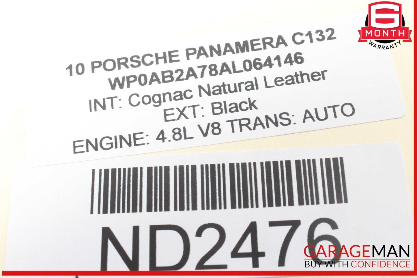 10-16 Porsche Panamera 970 Engine Starter Motor 94860421001 Bosch OEM