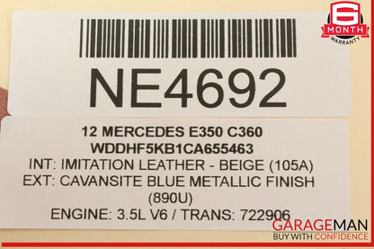 10-17 Mercedes W212 E350 CLS550 Sirius Satellite Radio Receiver Module Unit OEM