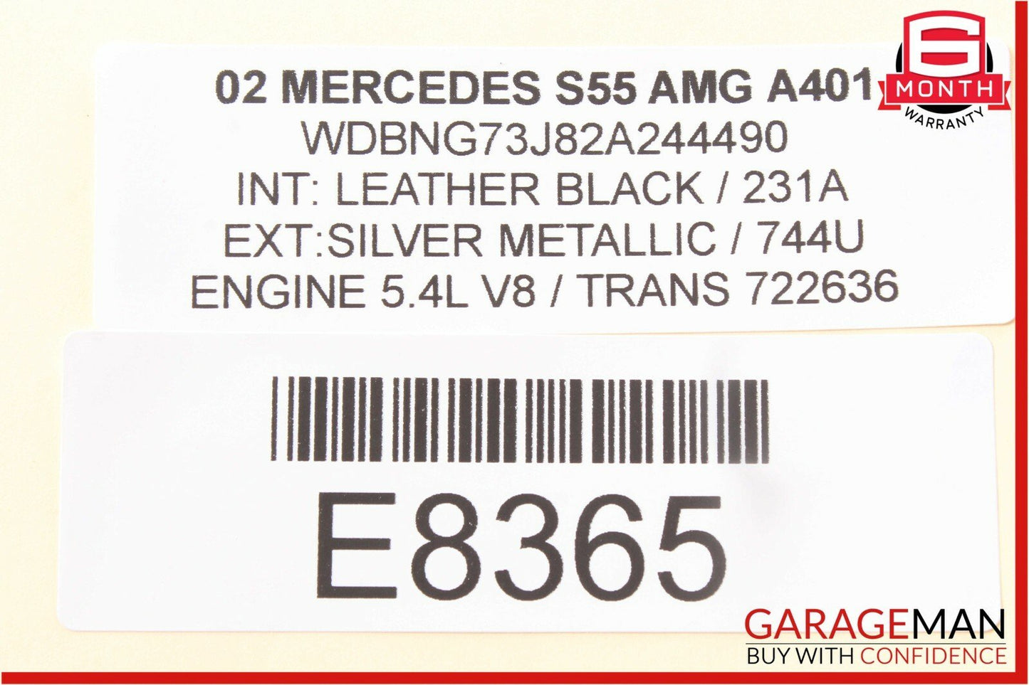 00-06 Mercedes W220 S430 S55 AMG Front Left / Right Side Seat Valve Block Module