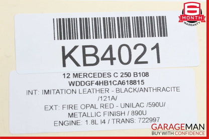 08-14 Mercedes W204 C250 C350 Rear Left Driver Side Door Lock Latch Actuator OEM