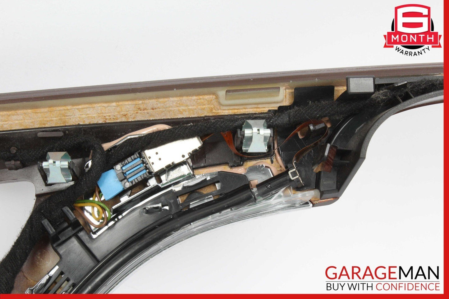 10-13 Mercedes W221 S400 Hybrid Center Dashboard Dash Trim Moulding Bezel Wood