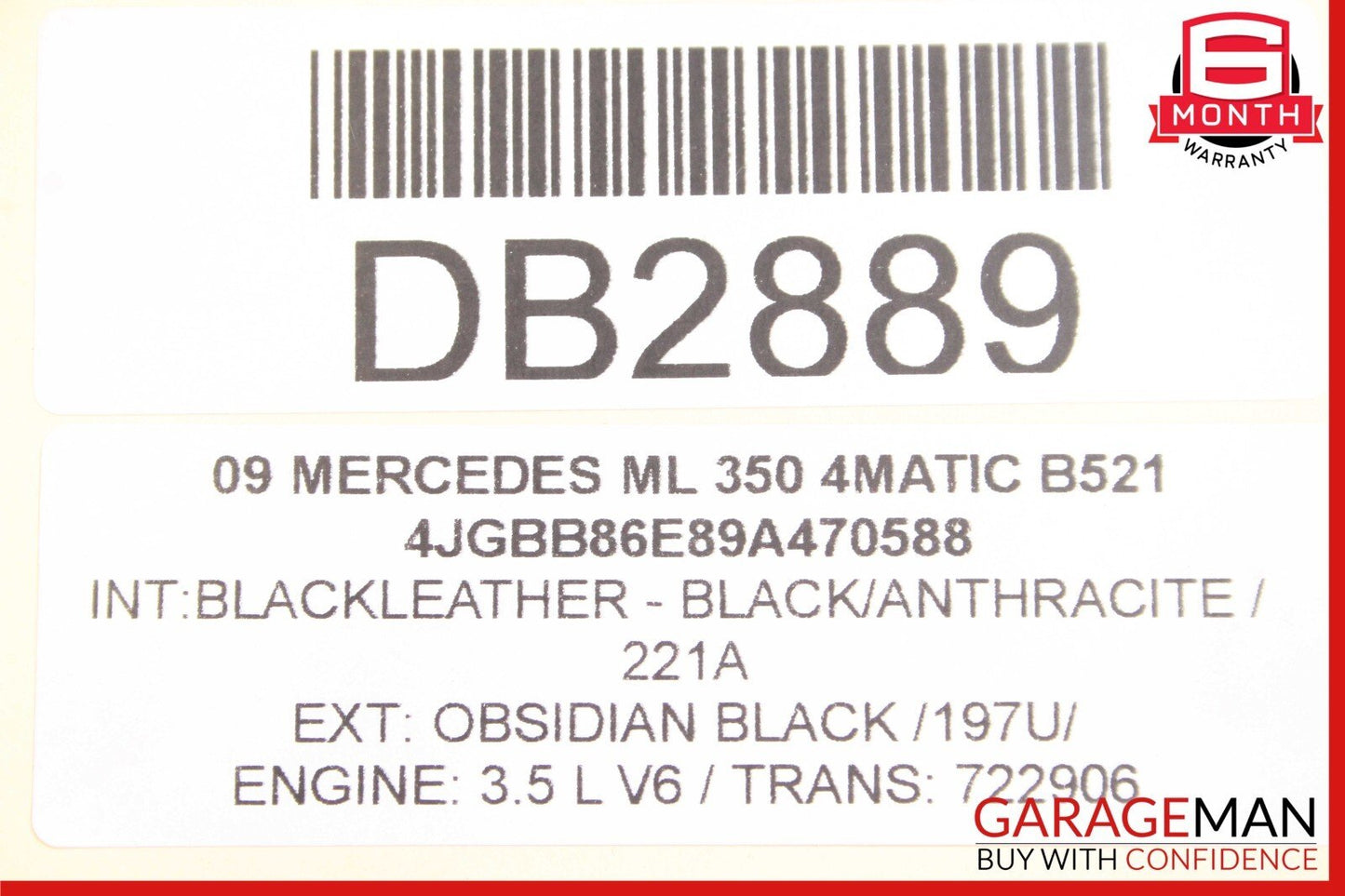06-13 Mercedes W251 R500 GL450 AC A/C Air Condenser Engine Radiator Cooler Assy