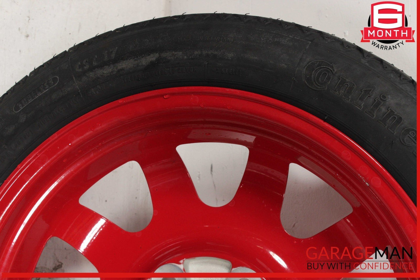 97-04 Porsche Boxster 986 Carrera 911 Spare Tire Wheel Rim Tire T105/95 R17 OEM