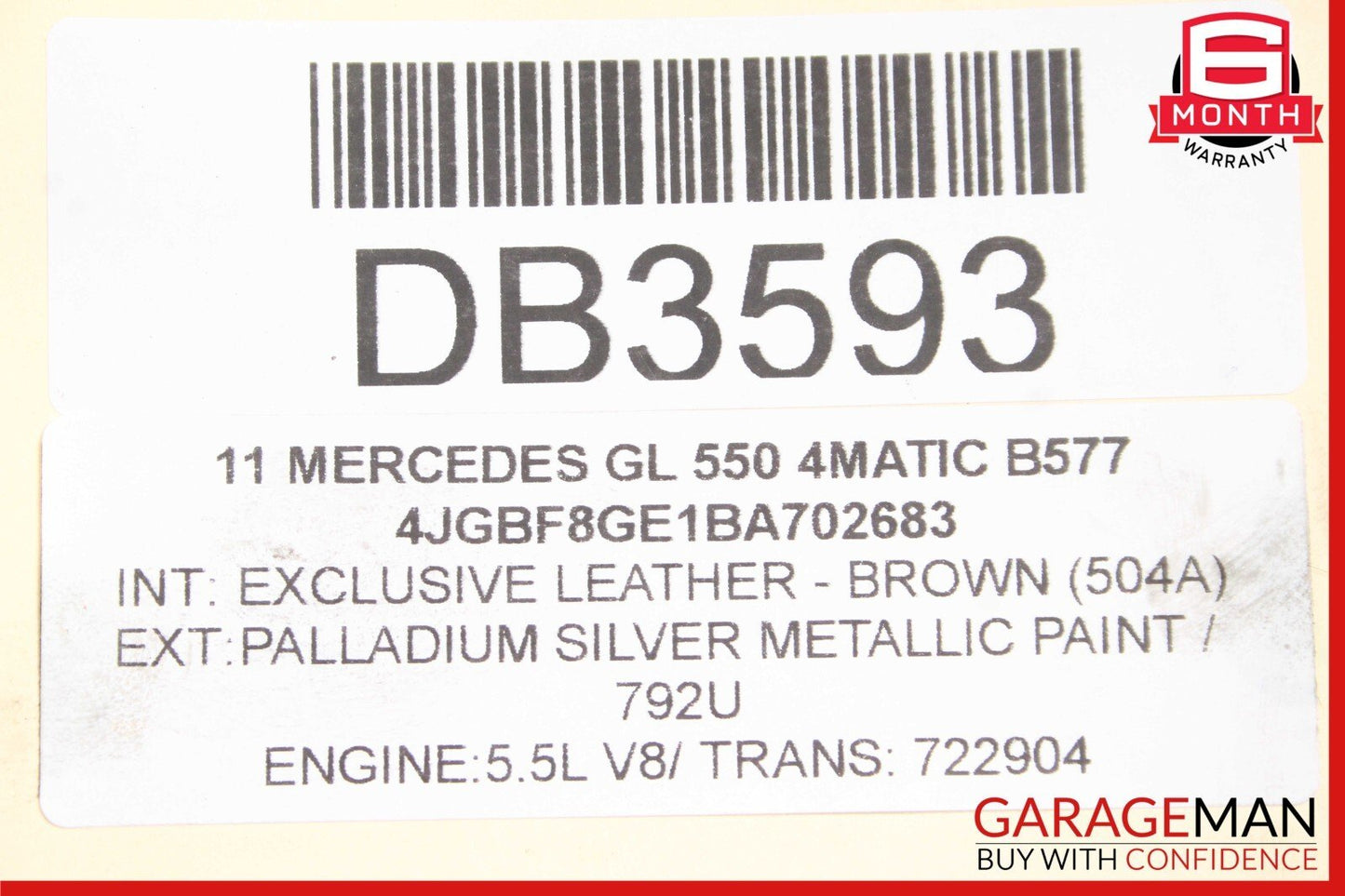 06-13 Mercedes X164 GL550 ML550 R350 Transmission Transfer Case Gear Box OEM