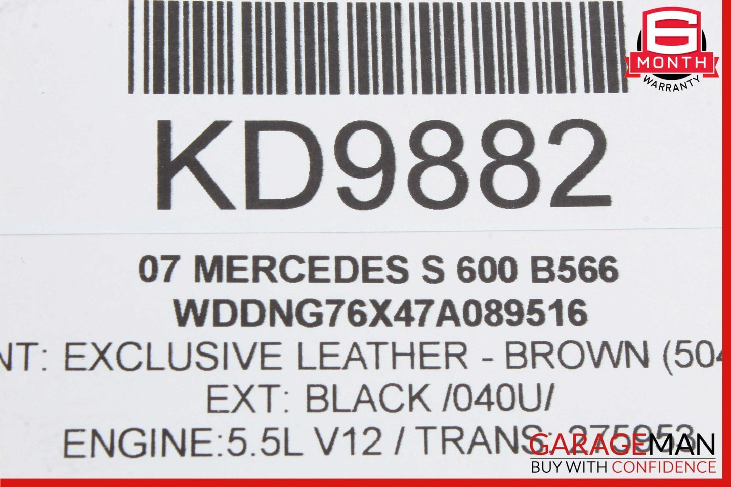 07-13 Mercedes W221 S600 S65 AMG V12 Dashboard Dash Center Trim Bezel Wood OEM