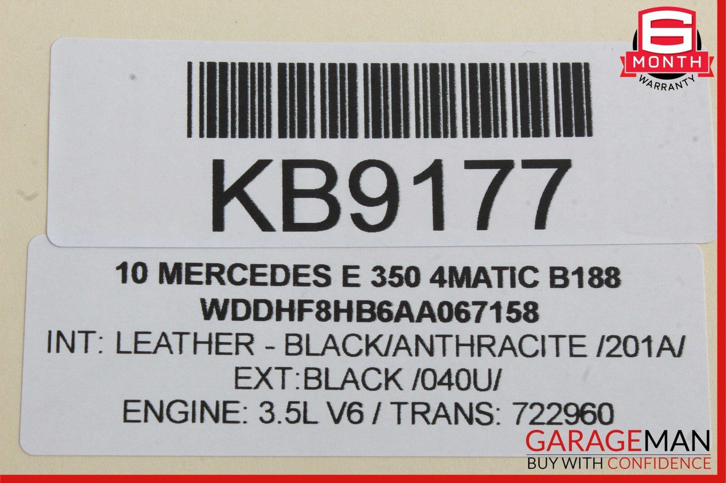 08-18 Mercedes W212 E350 CLS400 E400 Rear Right Side Door Lock Latch Actuator