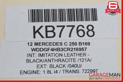 08-16 Mercedes W204 C250 C350 Front Right Door Window Regulator Motor OEM