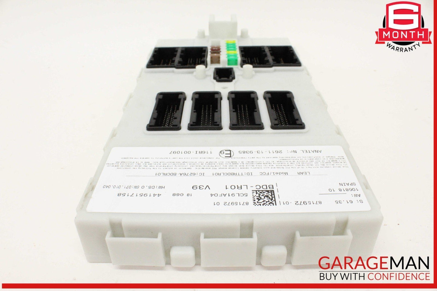 14-18 BMW X5 F15 X6 BCM Body Comfort Control Module Unit 8715972 OEM