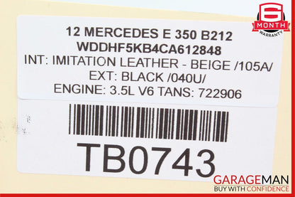 10-16 Mercedes W212 E350 E550 Front Right Side Top Upper Control Arm RWD OEM