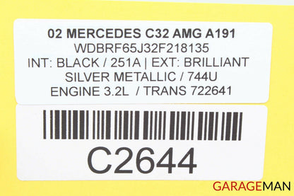 01-07 Mercedes W203 C230 C32 AMG Rear Right Door Control Module 2038206626 OEM