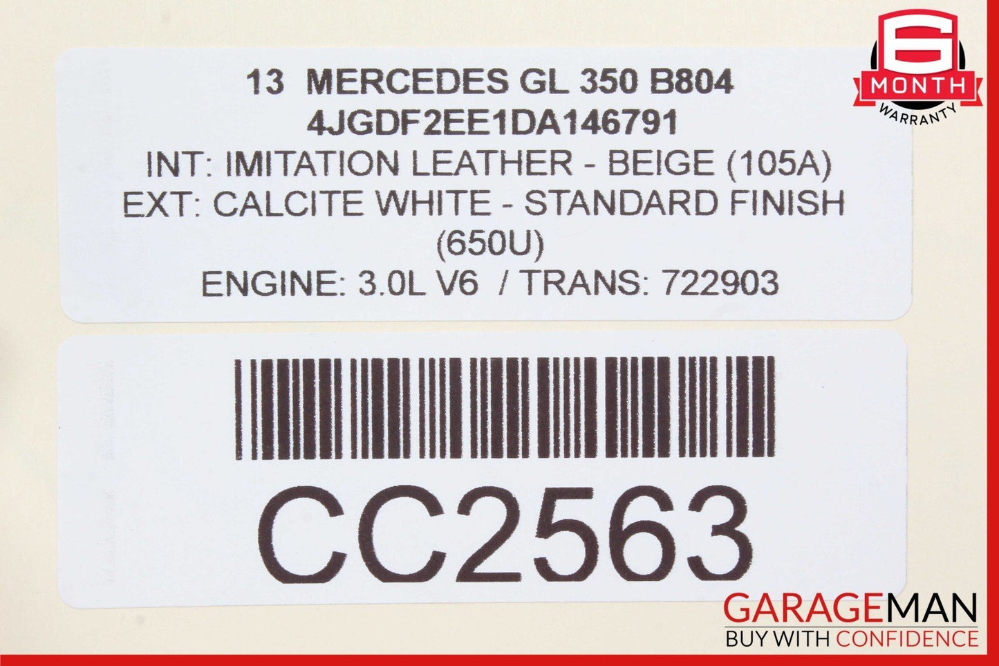 12-13 Mercedes X166 GL350 ML350 722.9 7G Automatic Transmission 722.903 OEM 99k