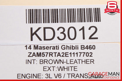 14-17 Maserati Ghibli Front Left Driver Side Seat Control Controller Module Unit