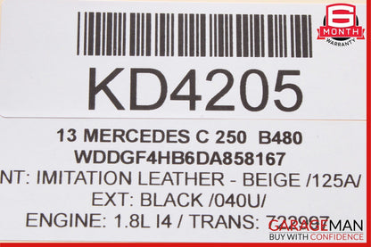 12-15 Mercedes C250 GLK250 E350 Sirius Satellite Radio Receiver Control Module