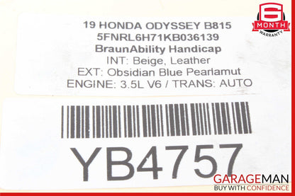 18-23 Honda Odyssey 3.5L Front Right Passenger Side Shock Absorber Strut