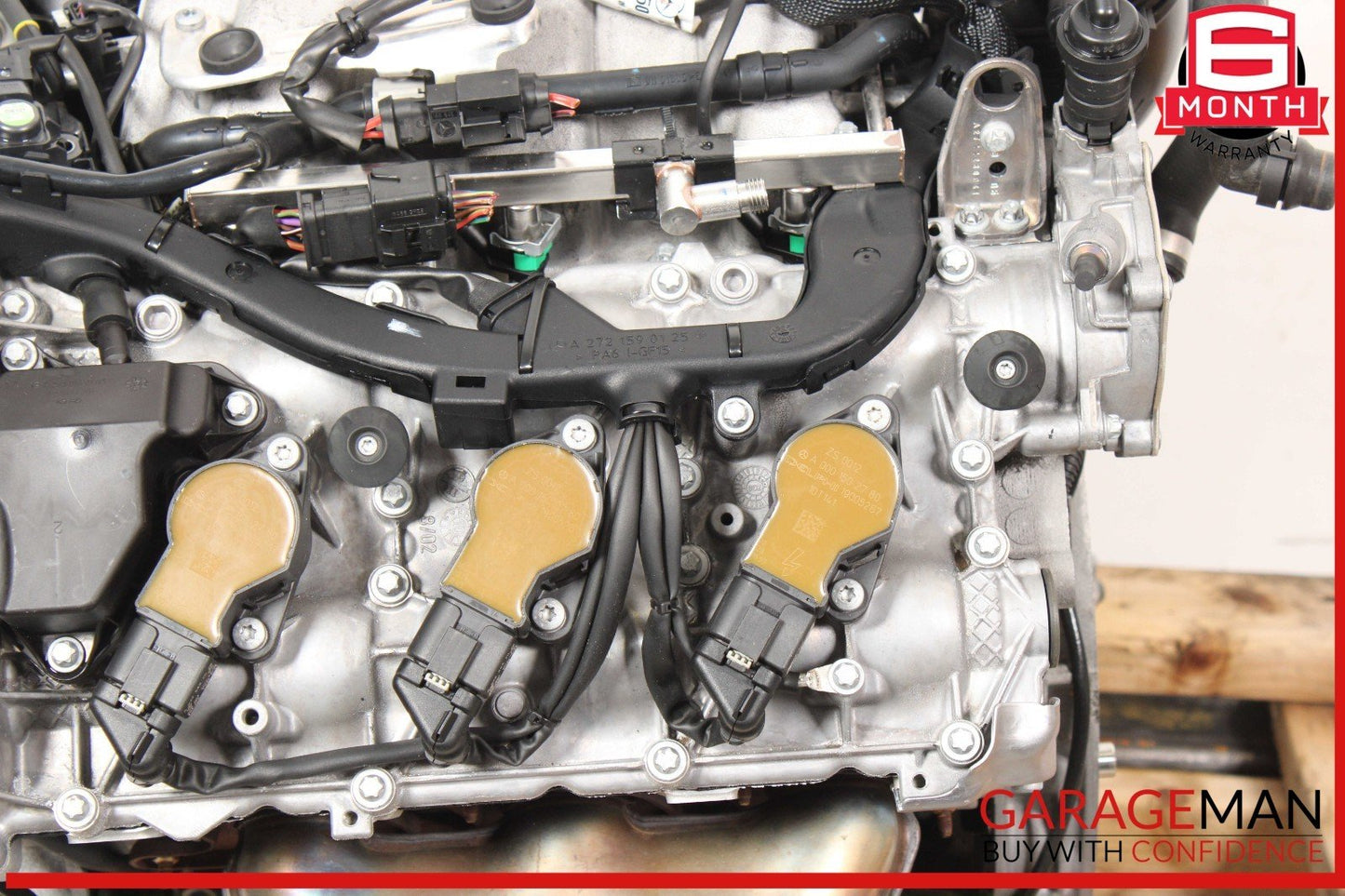 10-11 Mercedes W212 E350 4Matic AWD 3.5L V6 Engine Motor Block Assembly 146k
