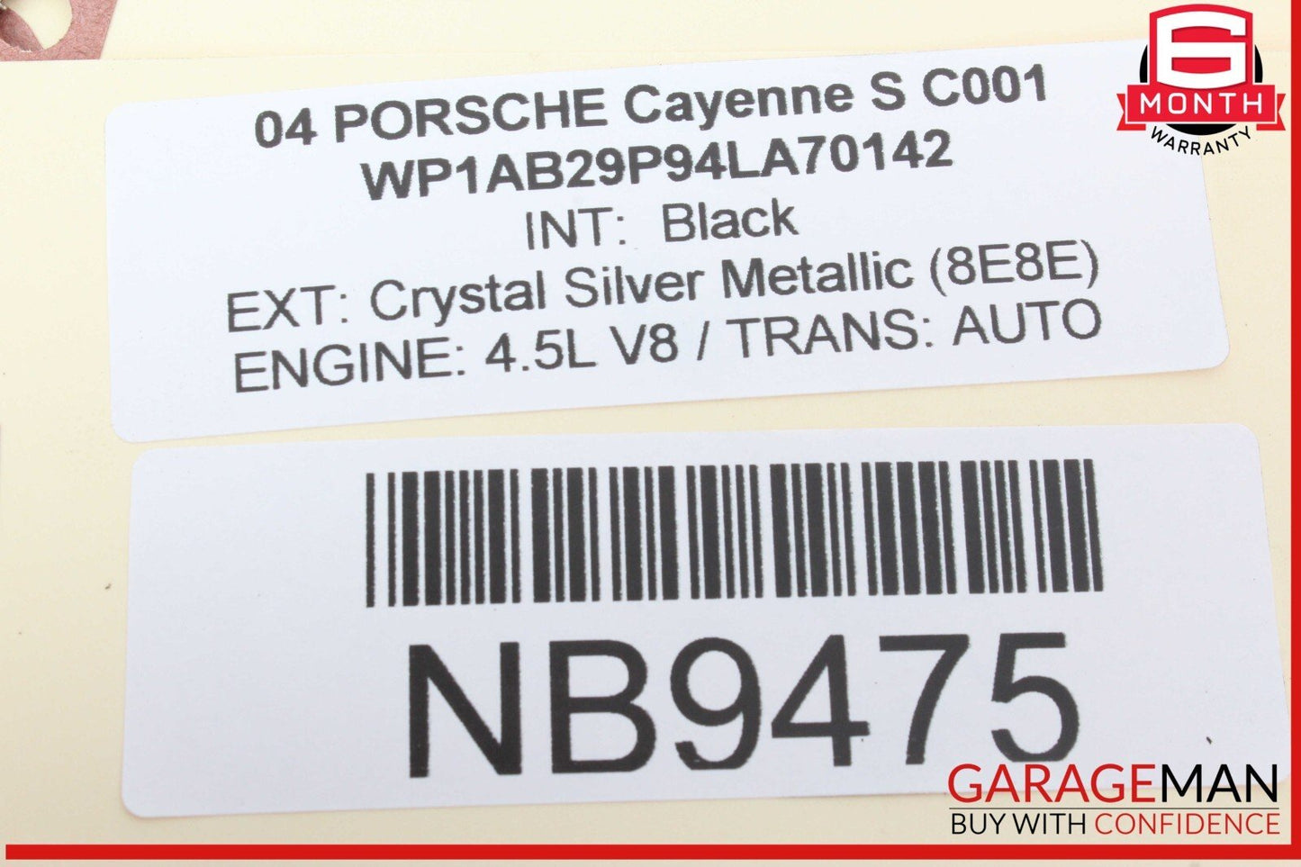 03-10 Porsche Cayenne S 955 957 Rear Right Lower Control Arm 7L0505352 OEM