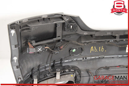 15-18 Audi A8 Rear Bumper Cover Assembly Grey 4H0807067E OEM