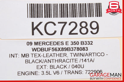 03-09 Mercedes W211 E350 Front Right Side Window Regulator Motor OEM