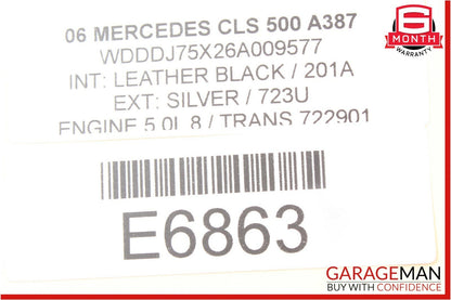 06-08 Mercedes W219 CLS500 CLS550 Instrument Cluster Trim Bezel 2196890239 OEM