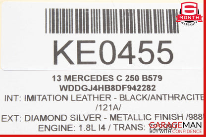 08-16 Mercedes W204 C250 Front Right Side Door Window Regulator Motor Unit OEM