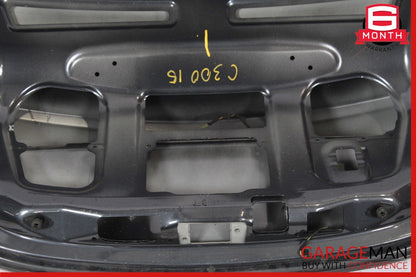 15-20 Mercedes W205 C300 Rear Trunk Lid Shell Cover Panel Black OEM