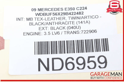 03-09 Mercedes W211 E350 E550 Front Right Passenger Side Door Control Module OEM