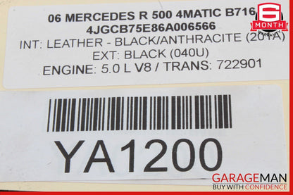 03-08 Mercedes R230 SL500 CL500 Sirius Satellite Radio Receiver 2208201797 OEM