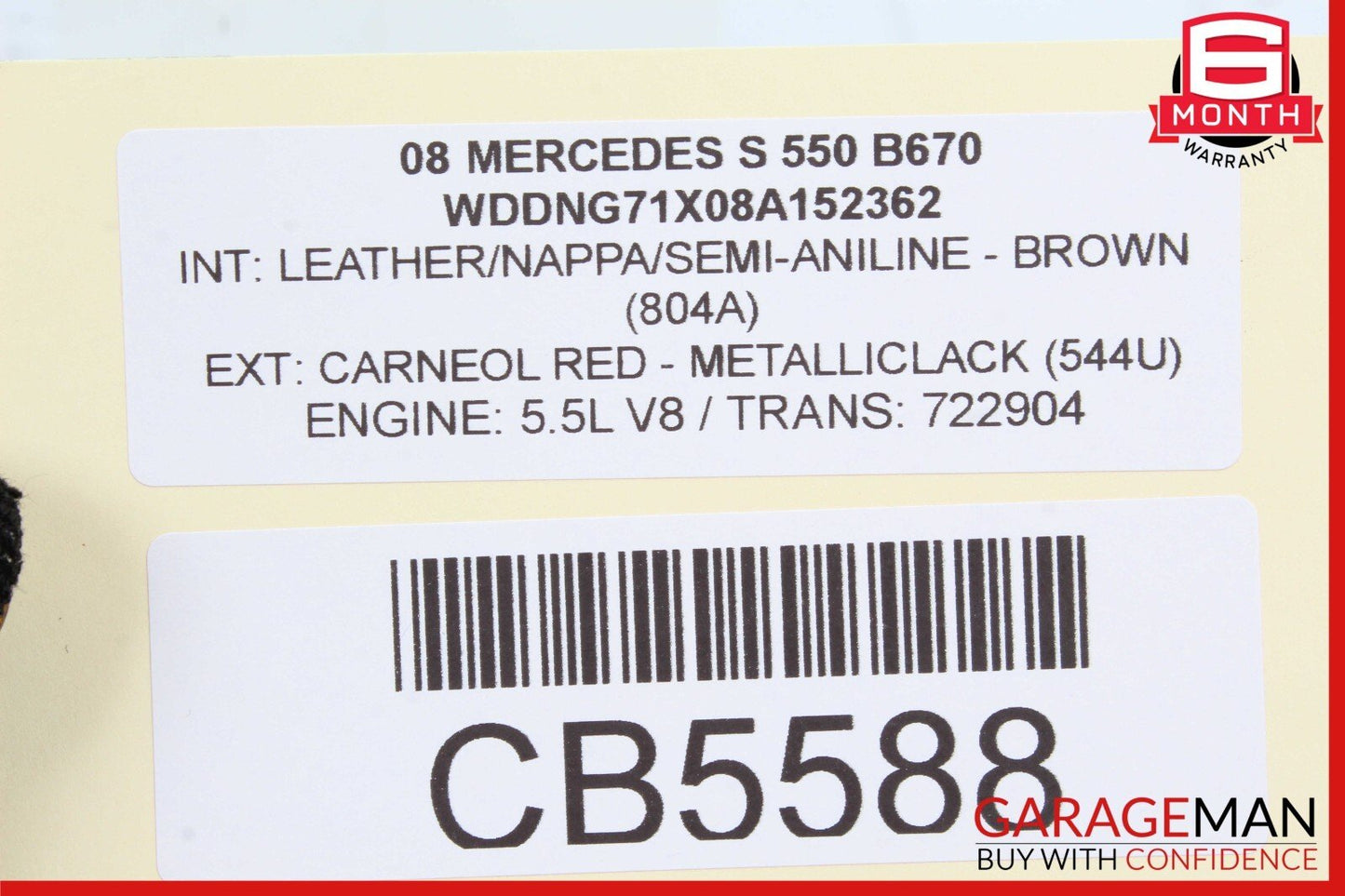 07-14 Mercedes CL600 S600 Front Right Seat Adjust Memory Control Switch Set of 2