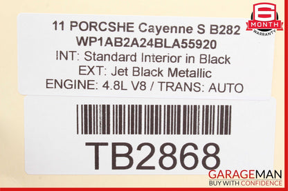 11-18 Porsche Cayenne 958 S Front Right Side Dash Dashboard Trim Cover 7P5857222