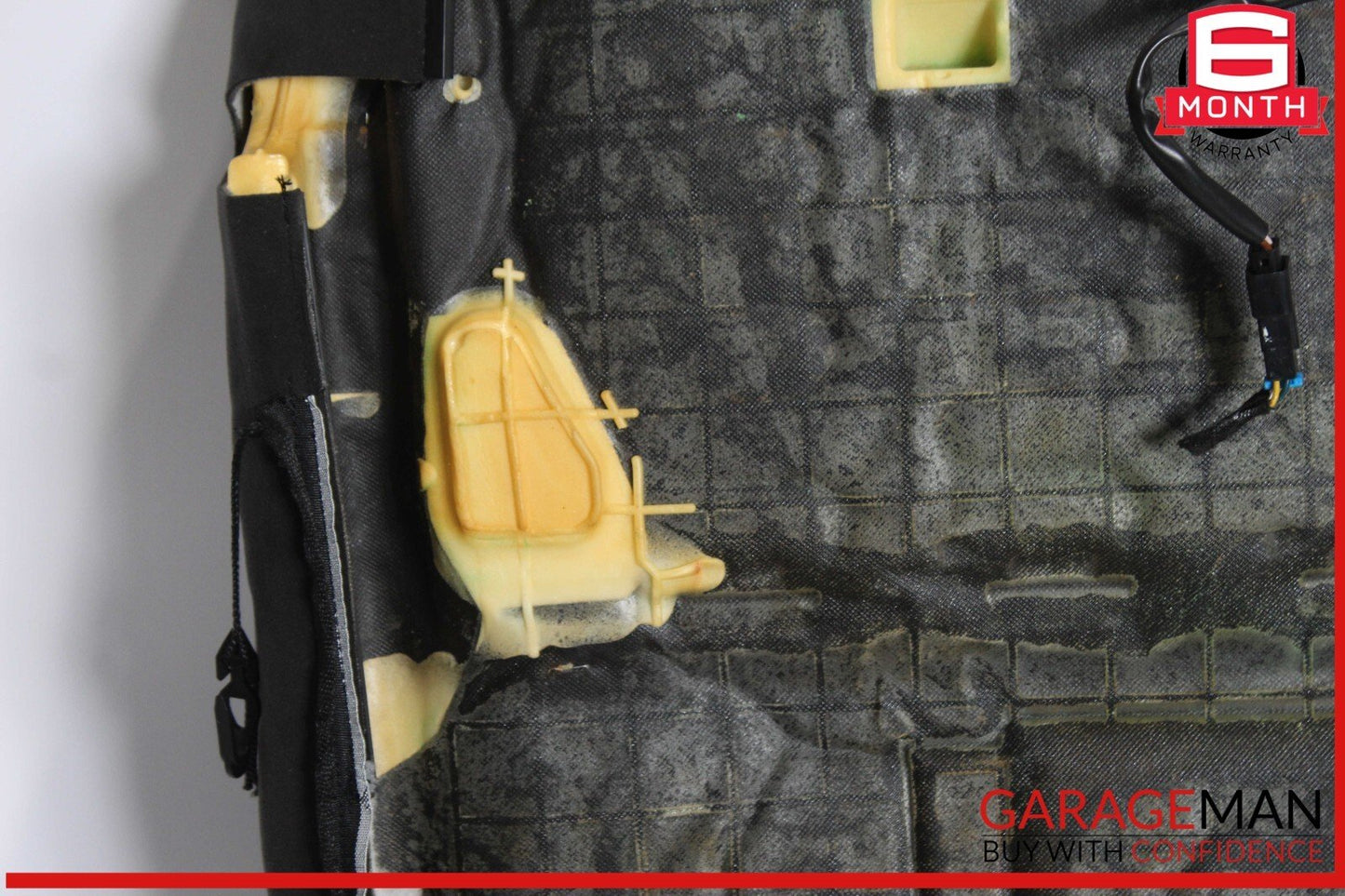 17-22 Maserati Levante M161 Front Left Lower Bottom Seat Cushion Black OEM