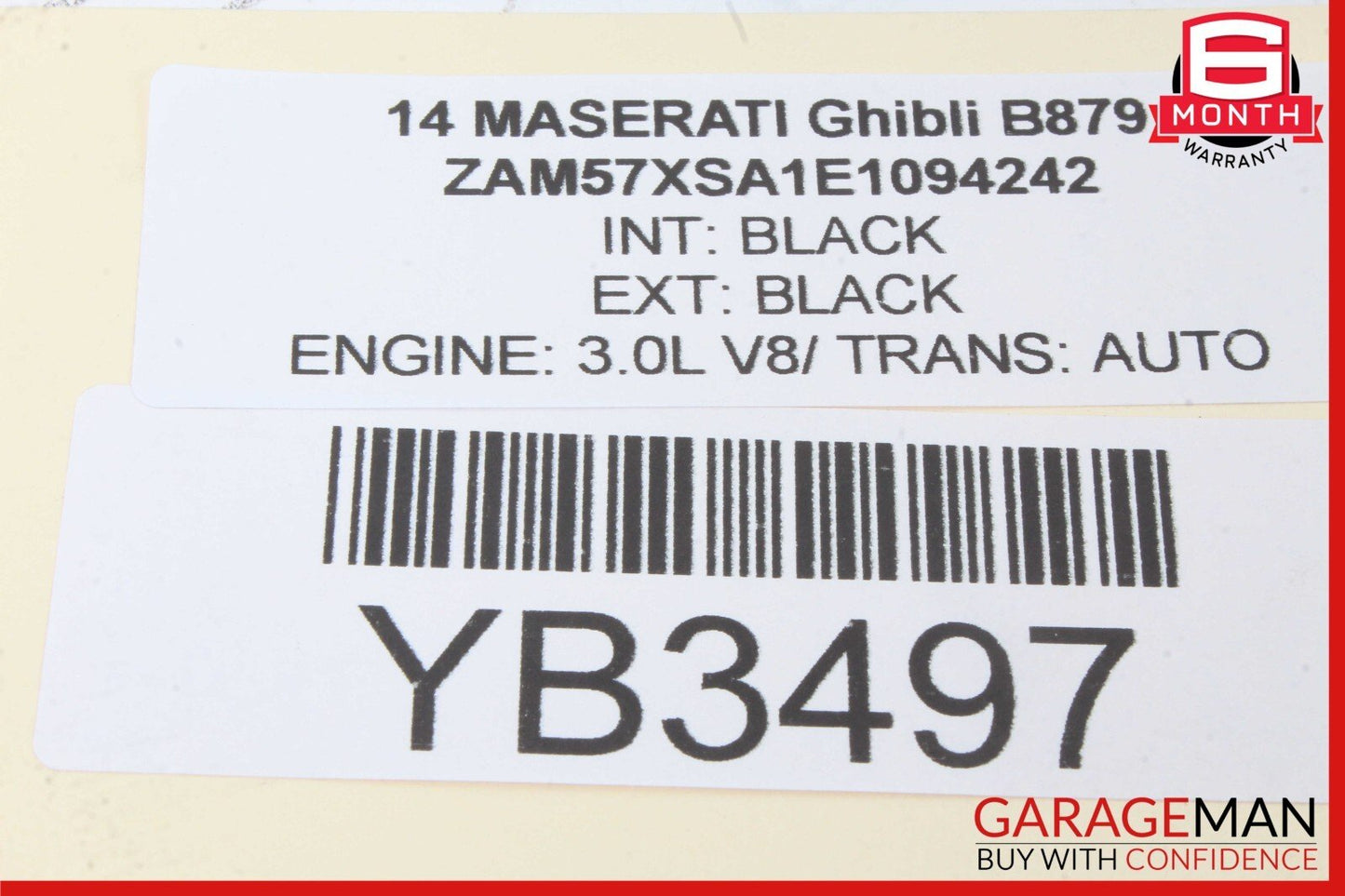 14-17 Maserati Ghibli BCM Body Computer Control Module Unit 68226670AA OEM