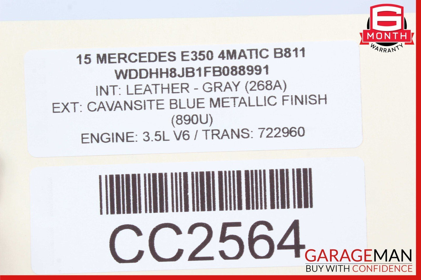 14-16 Mercedes W212 E350 Sedan 4Matic Automatic Transmission Assembly OEM 47k